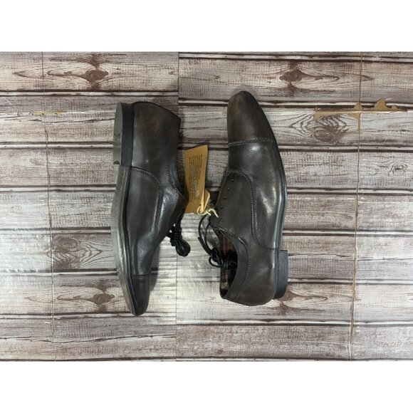 Bed Stu Goodman Lace Up Cap Toe Leather Oxford Shoe size 9 brown brand New $295 - Picture 5 of 11